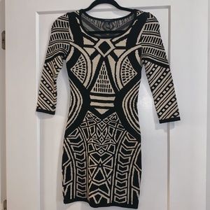 Tribal print sweater dress | forever 21 | size M
